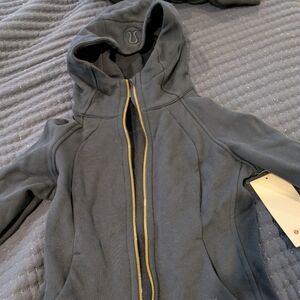Lululemon Navy Blue Zip-Up Hoodie NWT